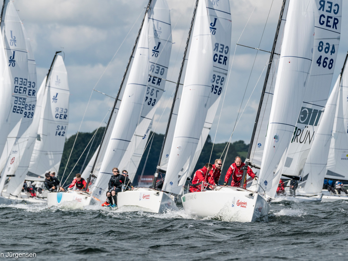 Das GRÜN Sailing Team ist Deutscher Corinthian Meister. @Foto: Sven Jürgensen