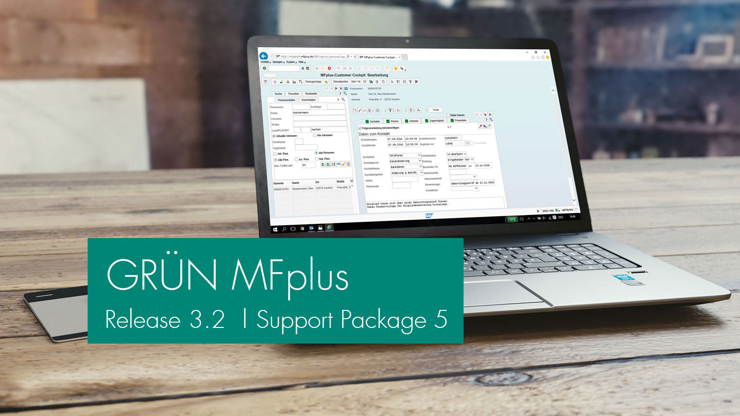 GRÜN MFplus Support-Package 5 veröffentlicht.